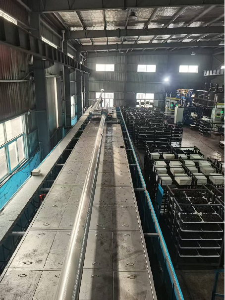 窑炉顶部盖板与风管
